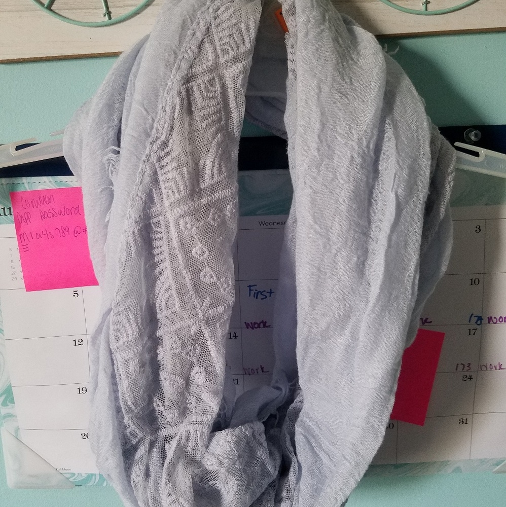 Maurices Lilac Infinity Scarf